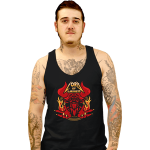 Daily_Deal_Shirts Tank Top, Unisex / Small / Black Dark Legend