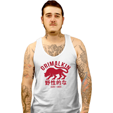 Load image into Gallery viewer, Shirts Tank Top, Unisex / Small / White Grimalkin
