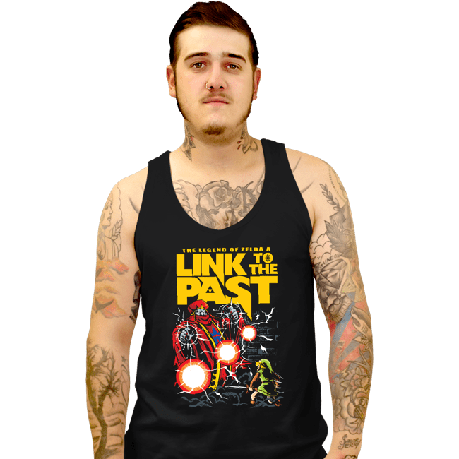 Shirts Tank Top, Unisex / Small / Black Link In Park
