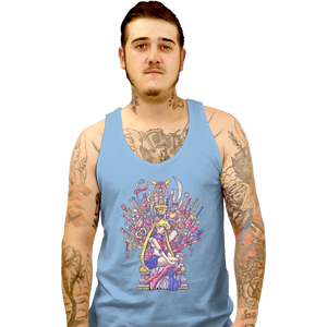 Shirts Tank Top, Unisex / Small / Powder Blue Throne Of Magic