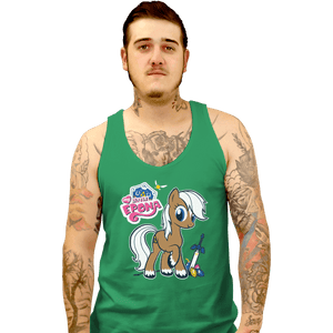Shirts Tank Top, Unisex / Small / Irish Green My Little Epona