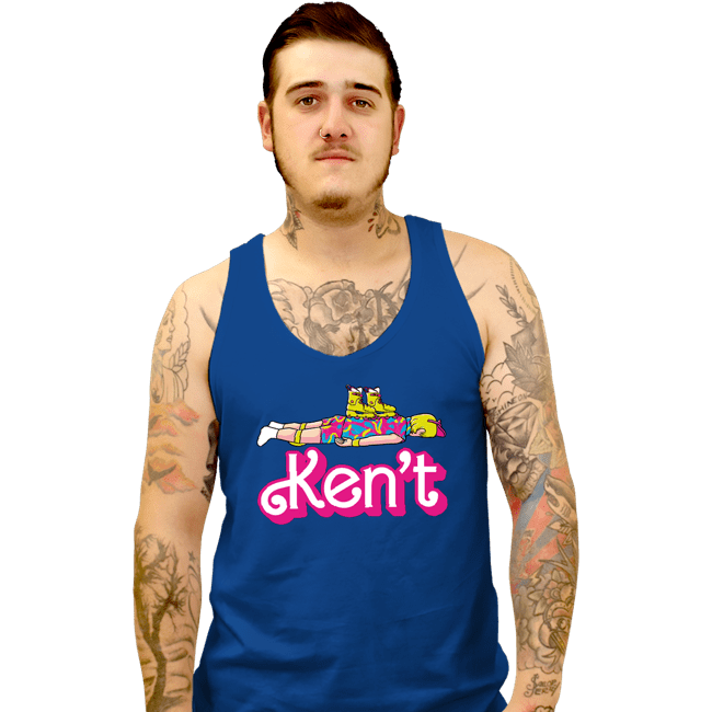 Daily_Deal_Shirts Tank Top, Unisex / Small / Royal Blue Ken't