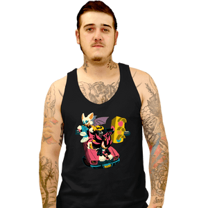 Daily_Deal_Shirts Tank Top, Unisex / Small / Black Drag Racin'