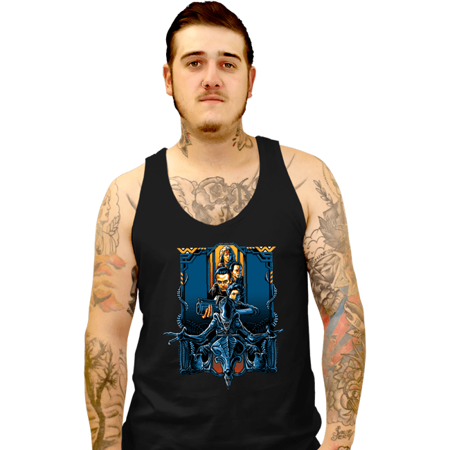 Daily_Deal_Shirts Tank Top, Unisex / Small / Black Enter The Aliens
