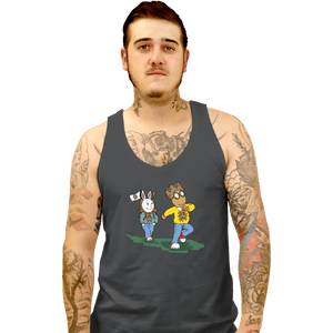 Shirts Tank Top, Unisex / Small / Charcoal King Arthur