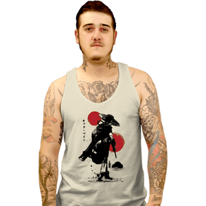 Daily_Deal_Shirts Tank Top, Unisex / Small / White Ruthless Bounty Hunter