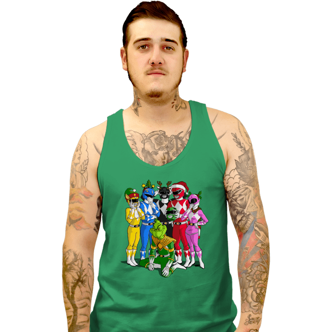 Secret_Shirts Tank Top, Unisex / Small / Sports Grey Grinch Ranger!