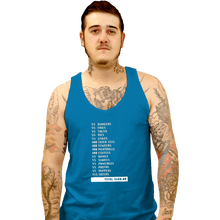 Load image into Gallery viewer, Secret_Shirts Tank Top, Unisex / Small / Sapphire 55 Burgers
