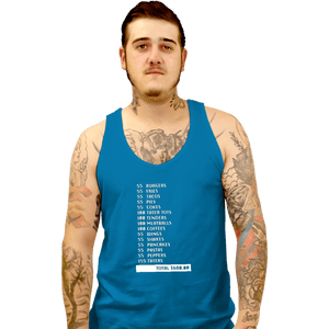 Secret_Shirts Tank Top, Unisex / Small / Sapphire 55 Burgers