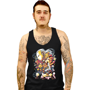 Shirts Tank Top, Unisex / Small / Black AD Chrono Heroes