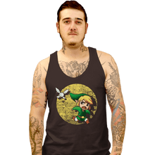 Load image into Gallery viewer, Shirts Tank Top, Unisex / Small / Black The Adventures Of Link
