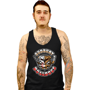 Daily_Deal_Shirts Tank Top, Unisex / Small / Black Bulldogs