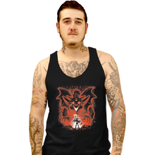 Load image into Gallery viewer, Shirts Tank Top, Unisex / Small / Black Sky Dragon
