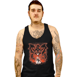 Shirts Tank Top, Unisex / Small / Black Sky Dragon