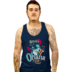 Daily_Deal_Shirts Tank Top, Unisex / Small / Navy Ohana Tour