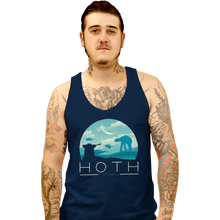 Load image into Gallery viewer, Shirts Tank Top, Unisex / Small / Navy Hoth Icy Planet
