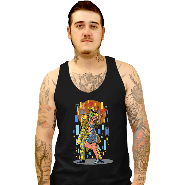 Daily_Deal_Shirts Tank Top, Unisex / Small / Black The Mask Kiss