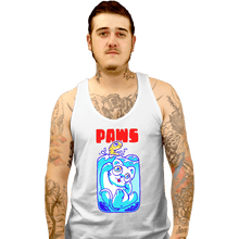 Load image into Gallery viewer, Shirts Tank Top, Unisex / Small / White Paws
