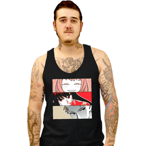 Daily_Deal_Shirts Tank Top, Unisex / Small / Black Waku Killer Spy