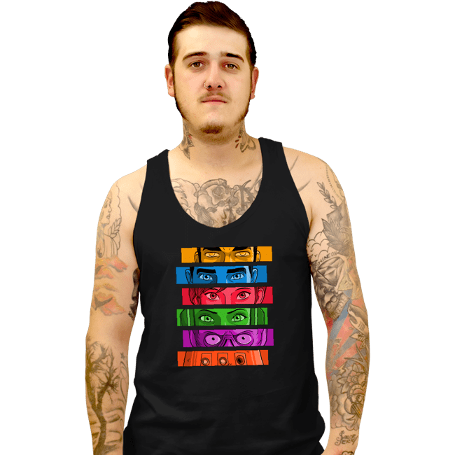 Shirts Tank Top, Unisex / Small / Black Rebel Stare