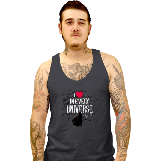 Secret_Shirts Tank Top, Unisex / Small / Dark Heather Universal Love