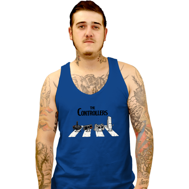 Secret_Shirts Tank Top, Unisex / Small / Royal Blue The Controllers