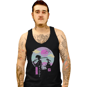 Shirts Tank Top, Unisex / Small / Black Samurai Chillhop