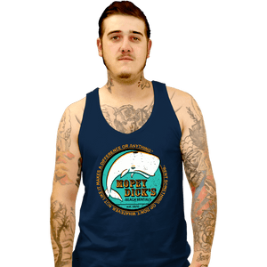 Shirts Tank Top, Unisex / Small / Navy Mopey Dick's