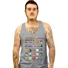 Load image into Gallery viewer, Secret_Shirts Tank Top, Unisex / Small / Sports Grey Pokeball Types
