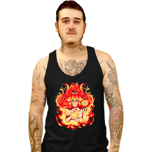 Load image into Gallery viewer, Daily_Deal_Shirts Tank Top, Unisex / Small / Black Peach Fire
