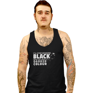 Secret_Shirts Tank Top, Unisex / Small / Black Black Tees