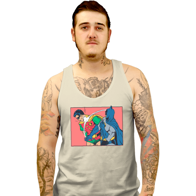 Daily_Deal_Shirts Tank Top, Unisex / Small / White Everybody Hates Robin