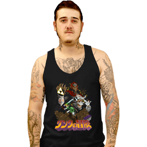 Daily_Deal_Shirts Tank Top, Unisex / Small / Black The Legend Of Link