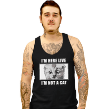 Load image into Gallery viewer, Shirts Tank Top, Unisex / Small / Black Zoom Cat
