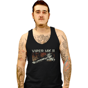 Shirts Tank Top, Unisex / Small / Black Retro Viper MK II