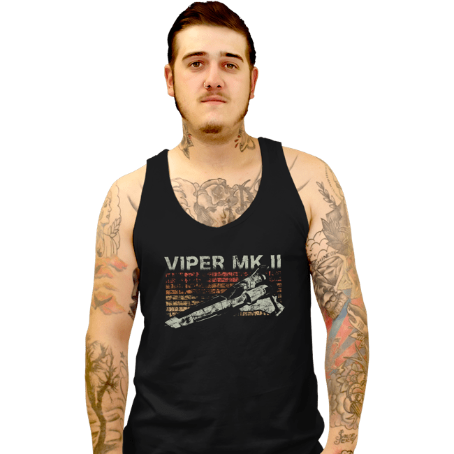 Shirts Tank Top, Unisex / Small / Black Retro Viper MK II