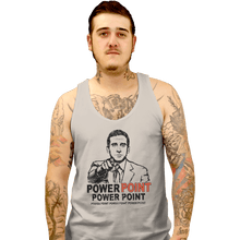 Load image into Gallery viewer, Shirts Tank Top, Unisex / Small / White Power Point
