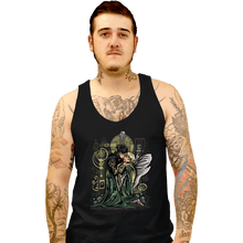 Load image into Gallery viewer, Secret_Shirts Tank Top, Unisex / Small / Black The Dark Kiss
