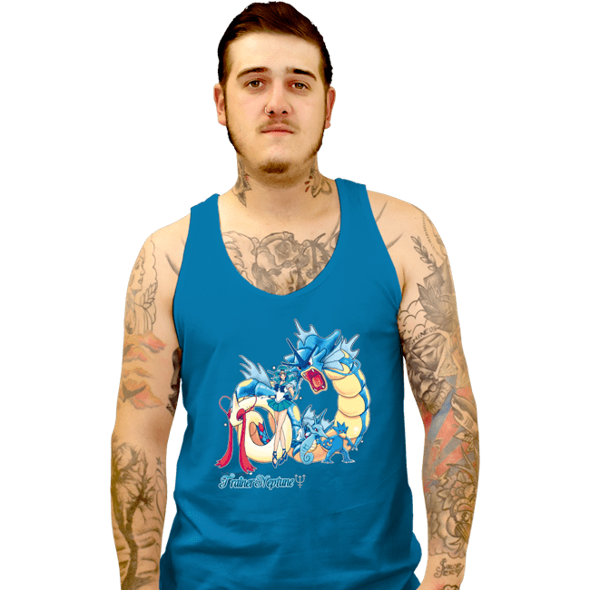 Shirts Tank Top, Unisex / Small / Sapphire Trainer Neptune