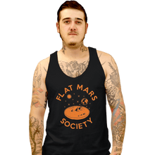 Load image into Gallery viewer, Shirts Tank Top, Unisex / Small / Black Flat Mars Society
