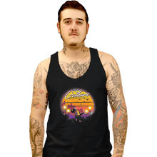 Load image into Gallery viewer, Shirts Tank Top, Unisex / Small / Black Gotham Wave
