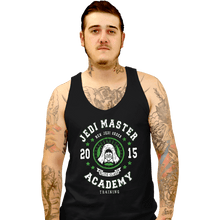 Load image into Gallery viewer, Shirts Tank Top, Unisex / Small / Black Jedi Master Academy
