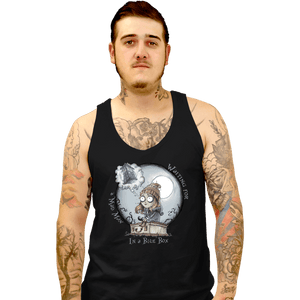 Shirts Tank Top, Unisex / Small / Black The Girl Who Waited