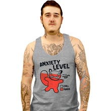 Load image into Gallery viewer, Daily_Deal_Shirts Tank Top, Unisex / Small / Sports Grey Anxiety Level Panda
