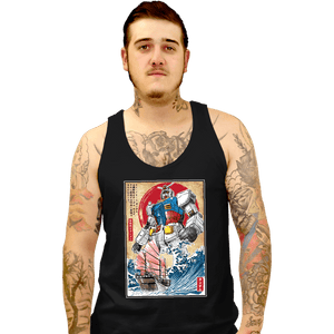 Daily_Deal_Shirts Tank Top, Unisex / Small / Black RX-78-2 Gundam in Japan