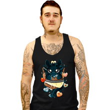 Load image into Gallery viewer, Daily_Deal_Shirts Tank Top, Unisex / Small / Black Dragon Valentine
