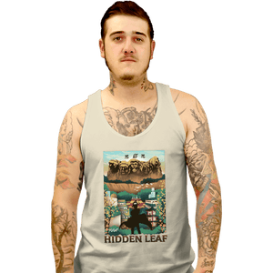 Daily_Deal_Shirts Tank Top, Unisex / Small / White Visit Hidden Leaf