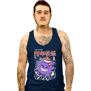 Secret_Shirts Tank Top, Unisex / Small / Navy Year Of The Ghost