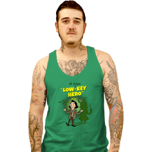 Load image into Gallery viewer, Secret_Shirts Tank Top, Unisex / Small / Sports Grey Low-Key Hero

