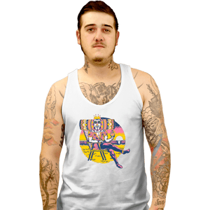 Secret_Shirts Tank Top, Unisex / Small / White A King's Rest